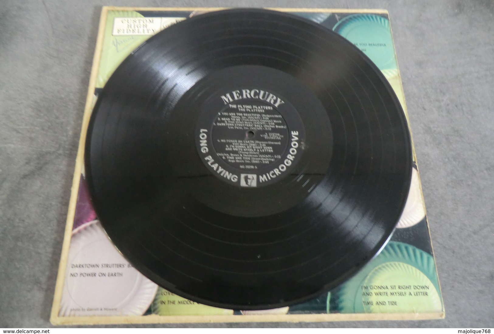 Disque De The Platters - The Flying Platters - Mercury MG 20298 - USA 1957 - - Soul - R&B