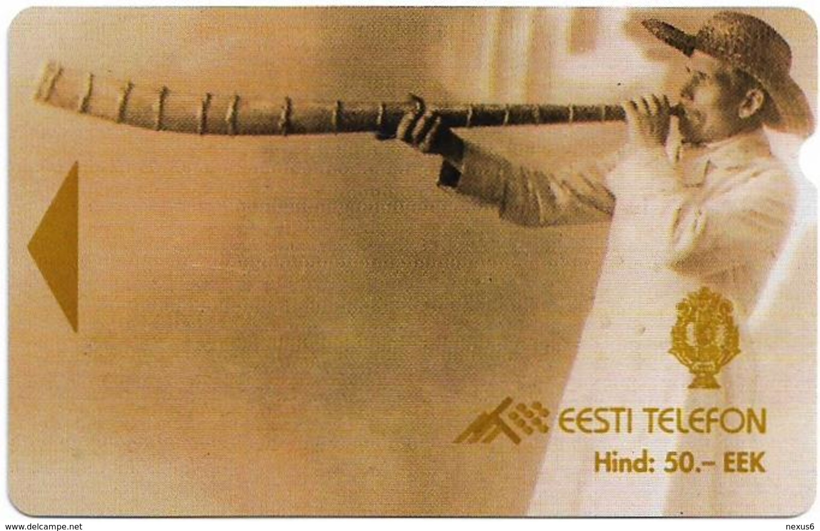 Estonia - Eesti Telefon - Alcatel - Hornplayer - ET0019 - 1994, 30.000ex, Used - Estonia