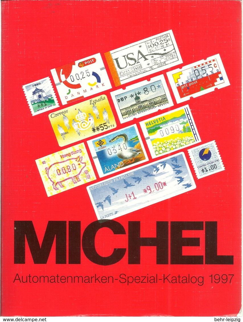 Ganze Welt Michel Automatenmmarken Spezialkatalog 1997 : - Catálogos