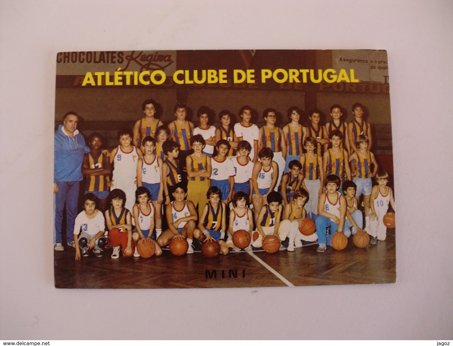 Sports Basketball Basquetebol Atlético Clube De Portugal Mini Portugal Portuguese Pocket Calendar 1988 - Kleinformat : 1981-90