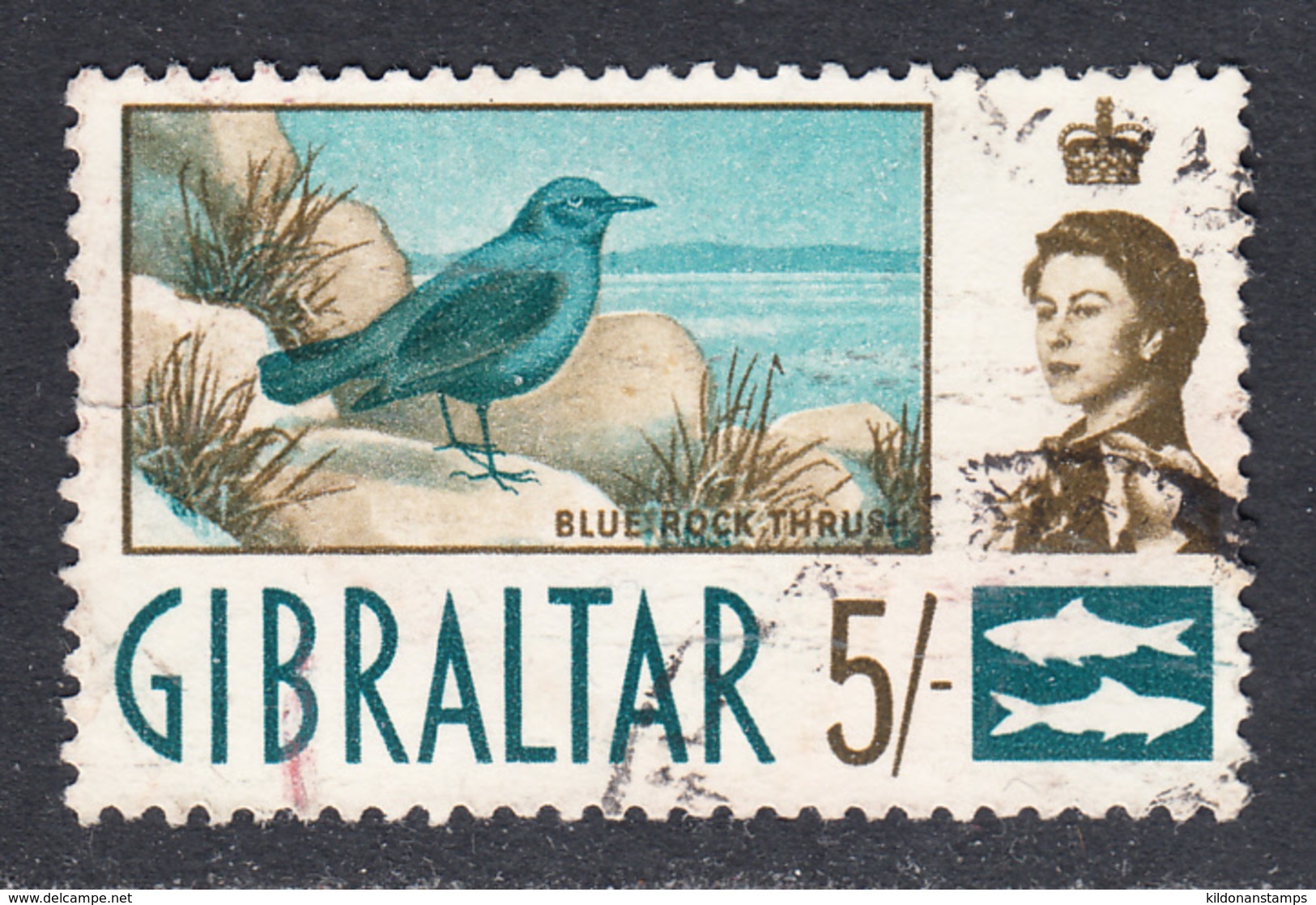 Gibraltar 1960-62 Cancelled, Sc# ,SG 171 - Gibraltar
