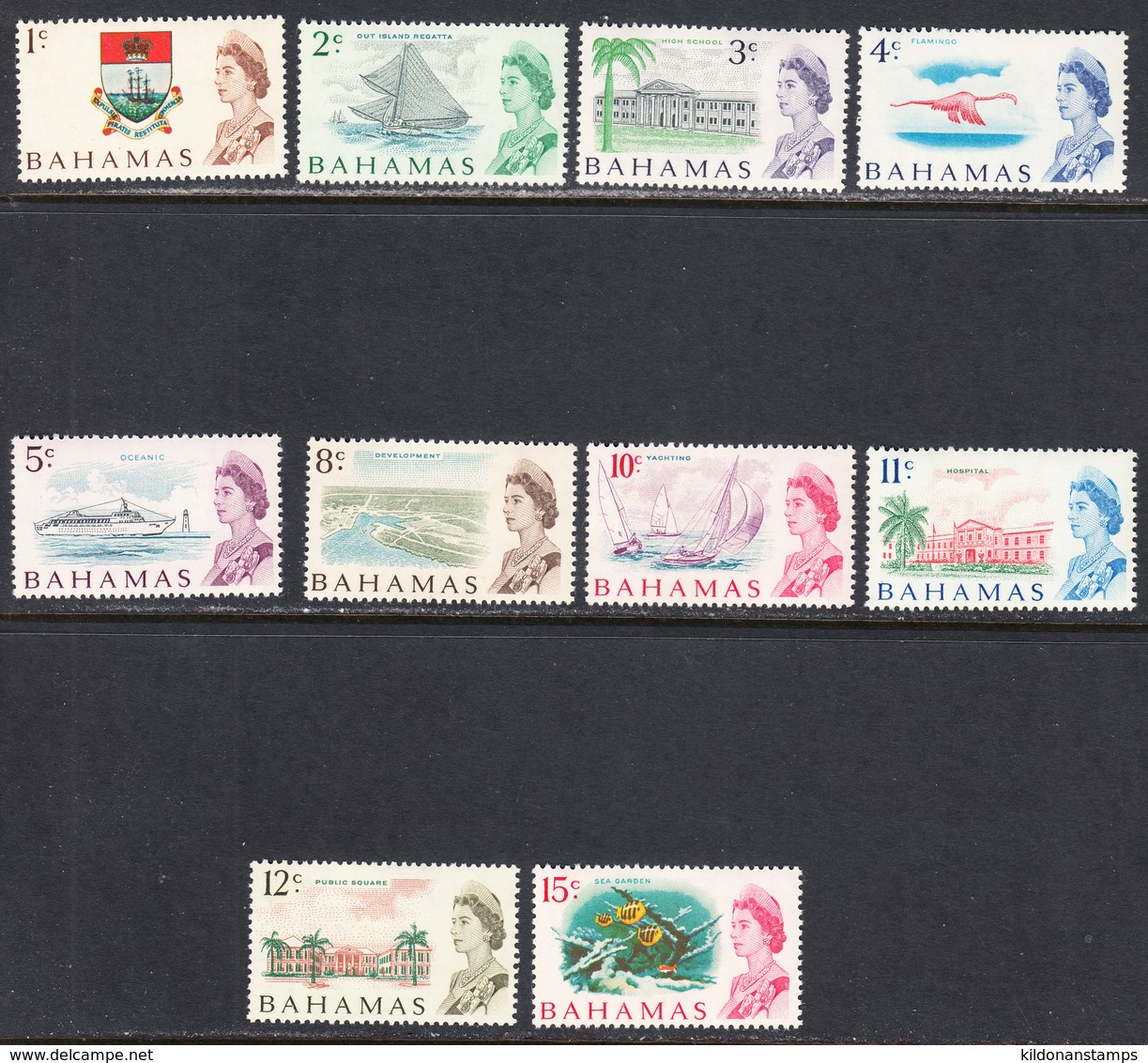 Bahamas 1967-1971 Mint No Hinge, Sc# ,SG 295-303 - 1963-1973 Ministerial Government