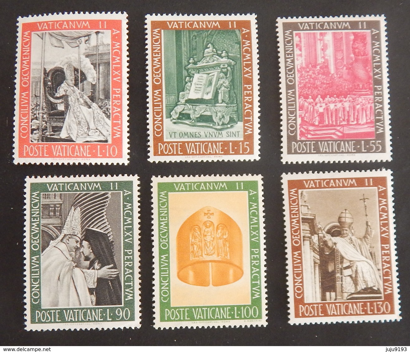 VATICAN YT 457/462 NEUFS**MNH  ANNÉE 1966 - Neufs