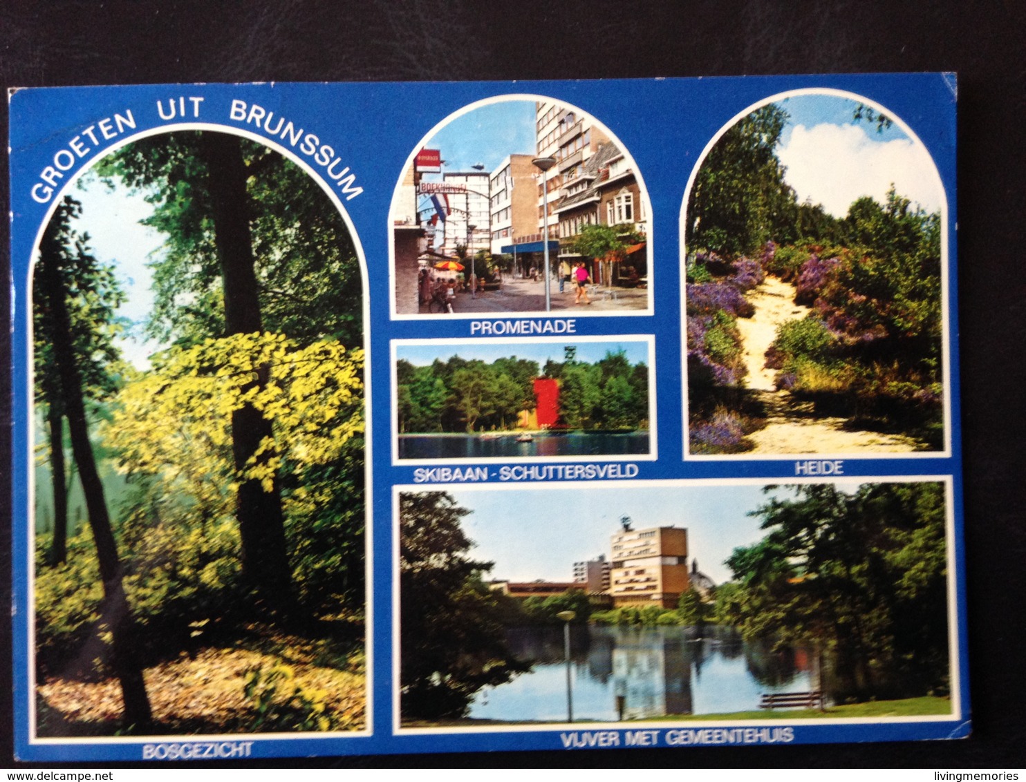 Netherlands, Circulated Postcard, « BRUNSSUM », Multi Views, 1982 - Brunssum
