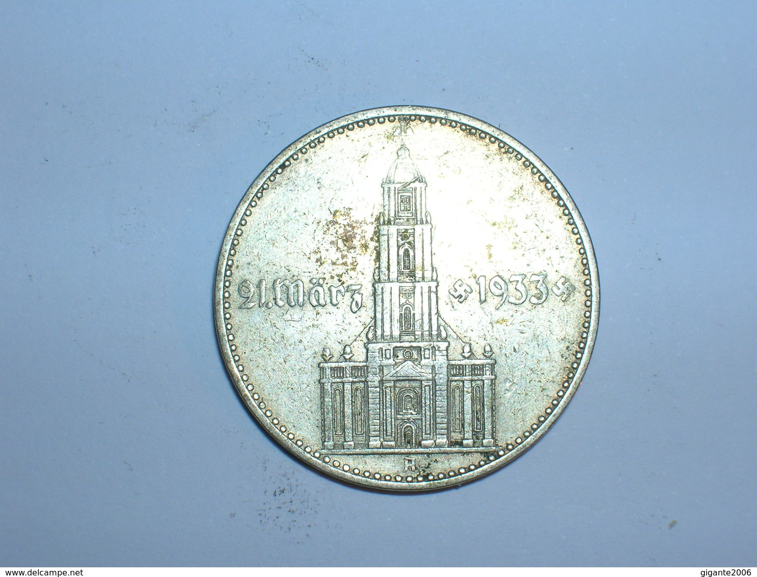 ALEMANIA- 2 MARCOS PLATA 1934 A (1018) - 2 Reichsmark