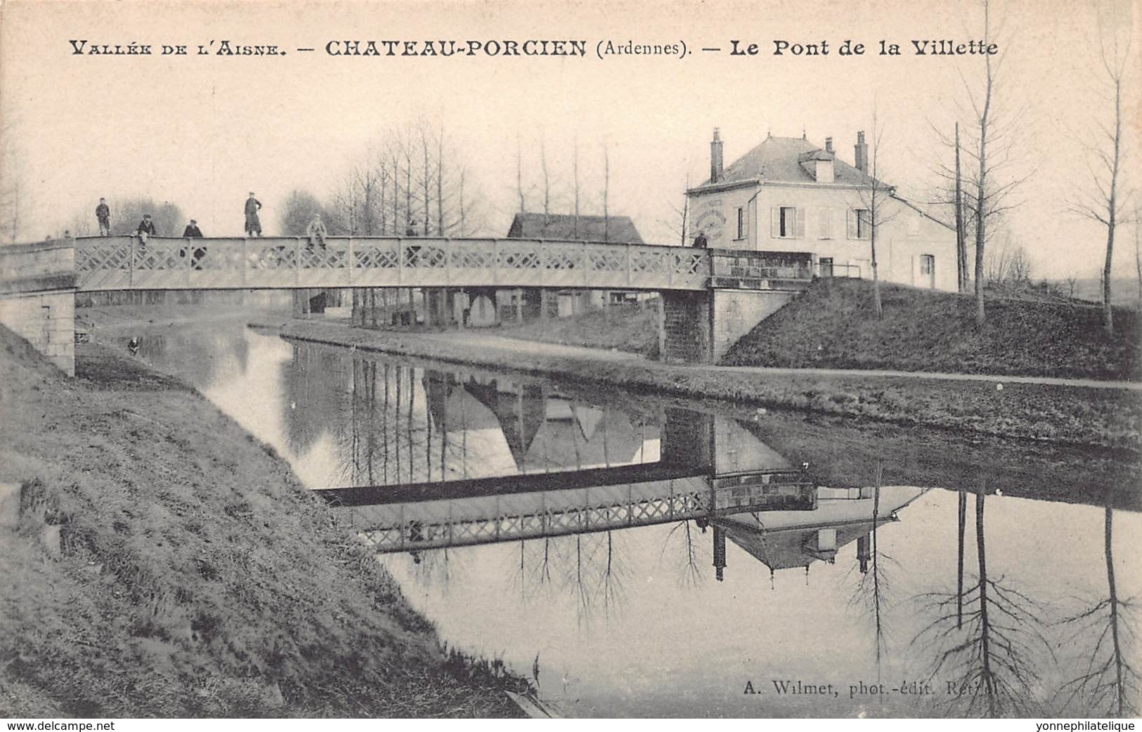 08 - ARDENNES - CHATEAU-PORCIEN - 10072 - Pont De La Villette - Chateau Porcien