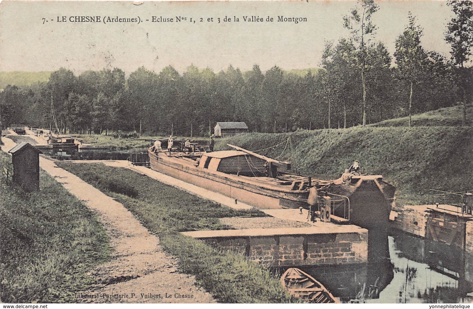 08 - ARDENNES - LE CHESNE - 10074 - écluse - Le Chesne