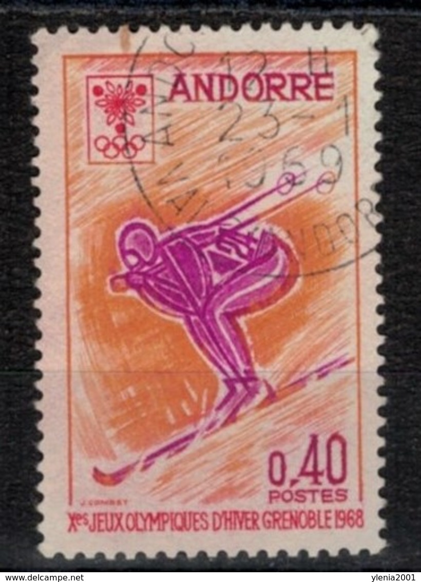 1968     Olimpiadi Invernali 1968, Grenoble  -  Yt 187 -  Unificato 187 -  Mi 207 - Used Stamps