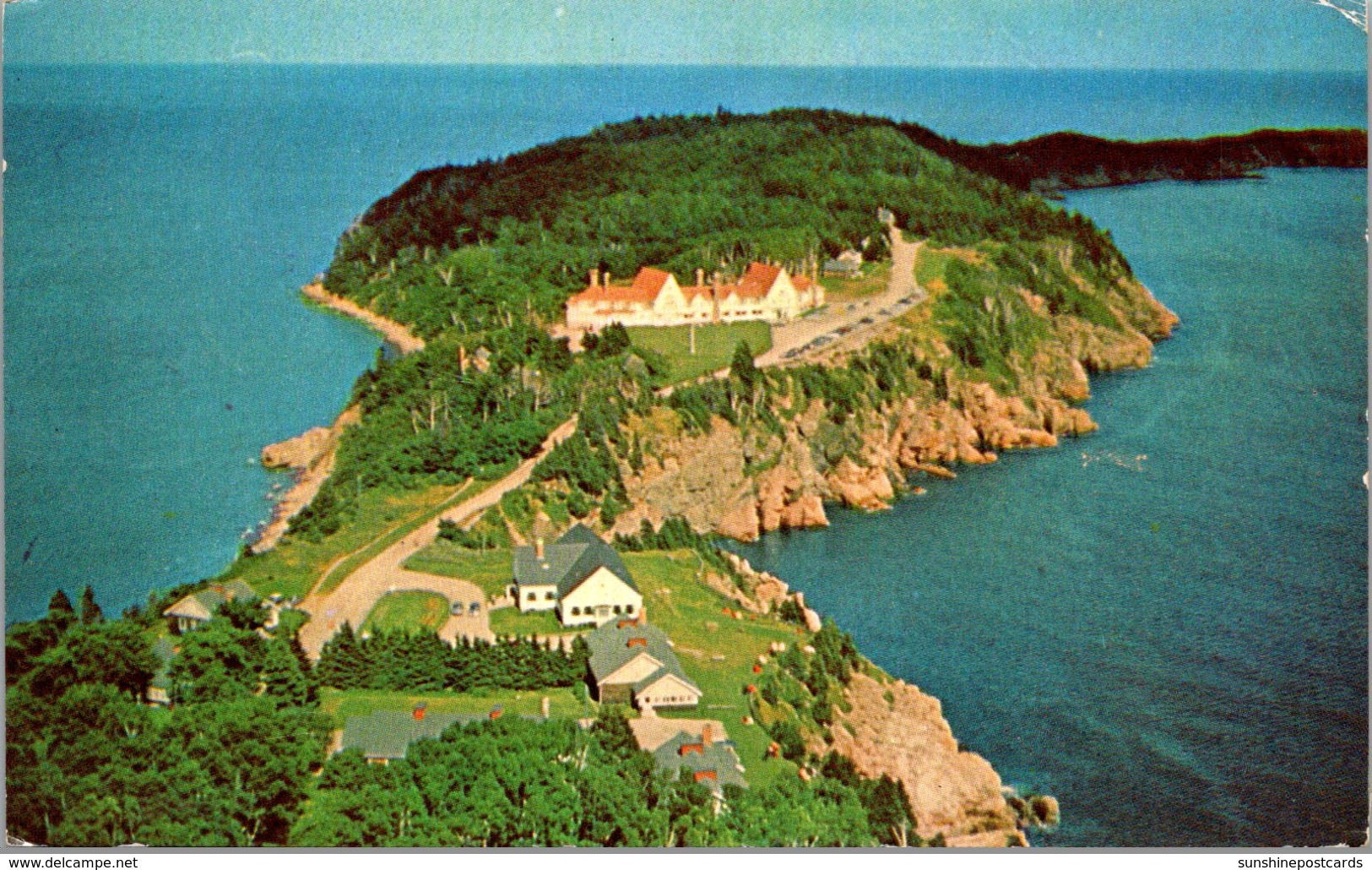 Canada Nova Scotia Cape Breton Highland Aerial View Of Keltic Lodge - Cape Breton