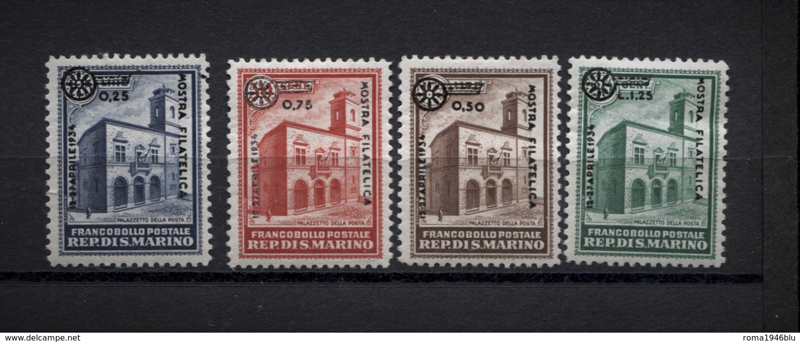 SAN MARINO 1934  FIERA DI MILANO ** MNH - Neufs