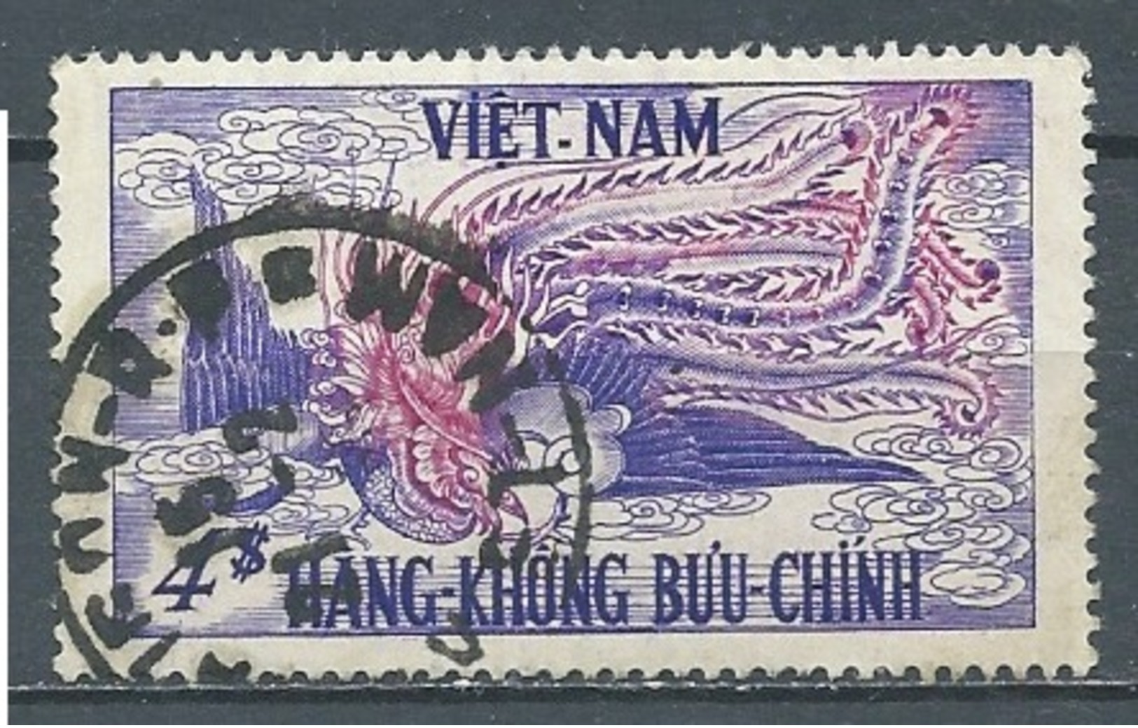 Vietnam Poste Aérienne YT N°10 Phénix Oblitéré ° - Vietnam
