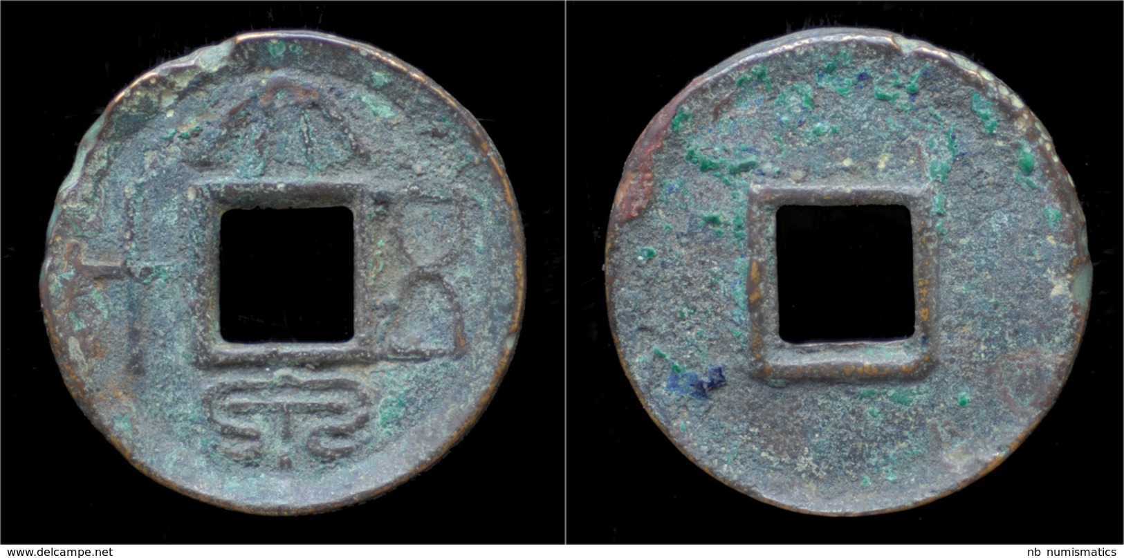 China Xin Dynasty Emperor Wang Mang AE 50 Cash - China