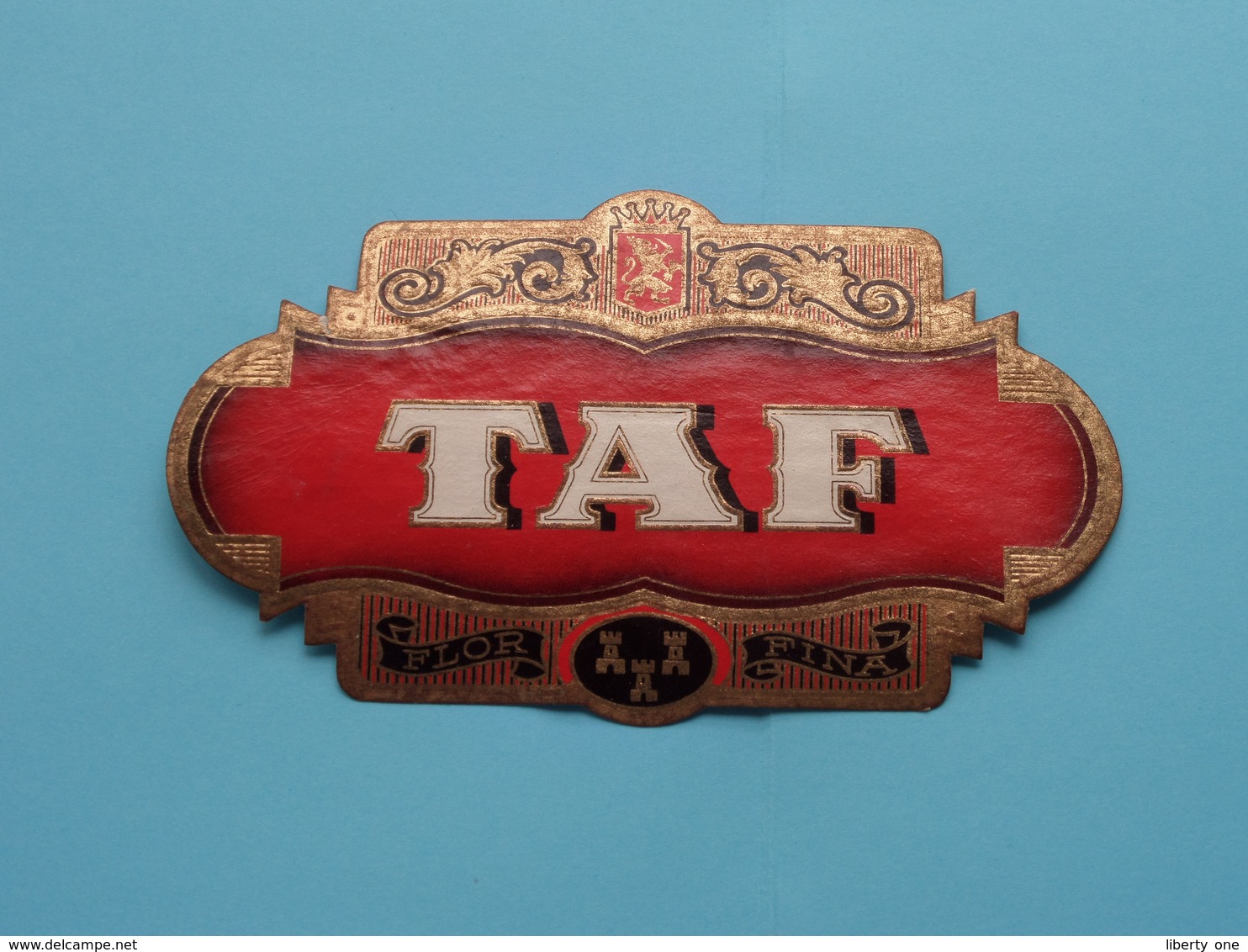 T A F  TAF - FLOR FINA ( Formaat +/-  > 7,5 X 13 Cm. > Good Condition > See Scan ) ! - Etiketten
