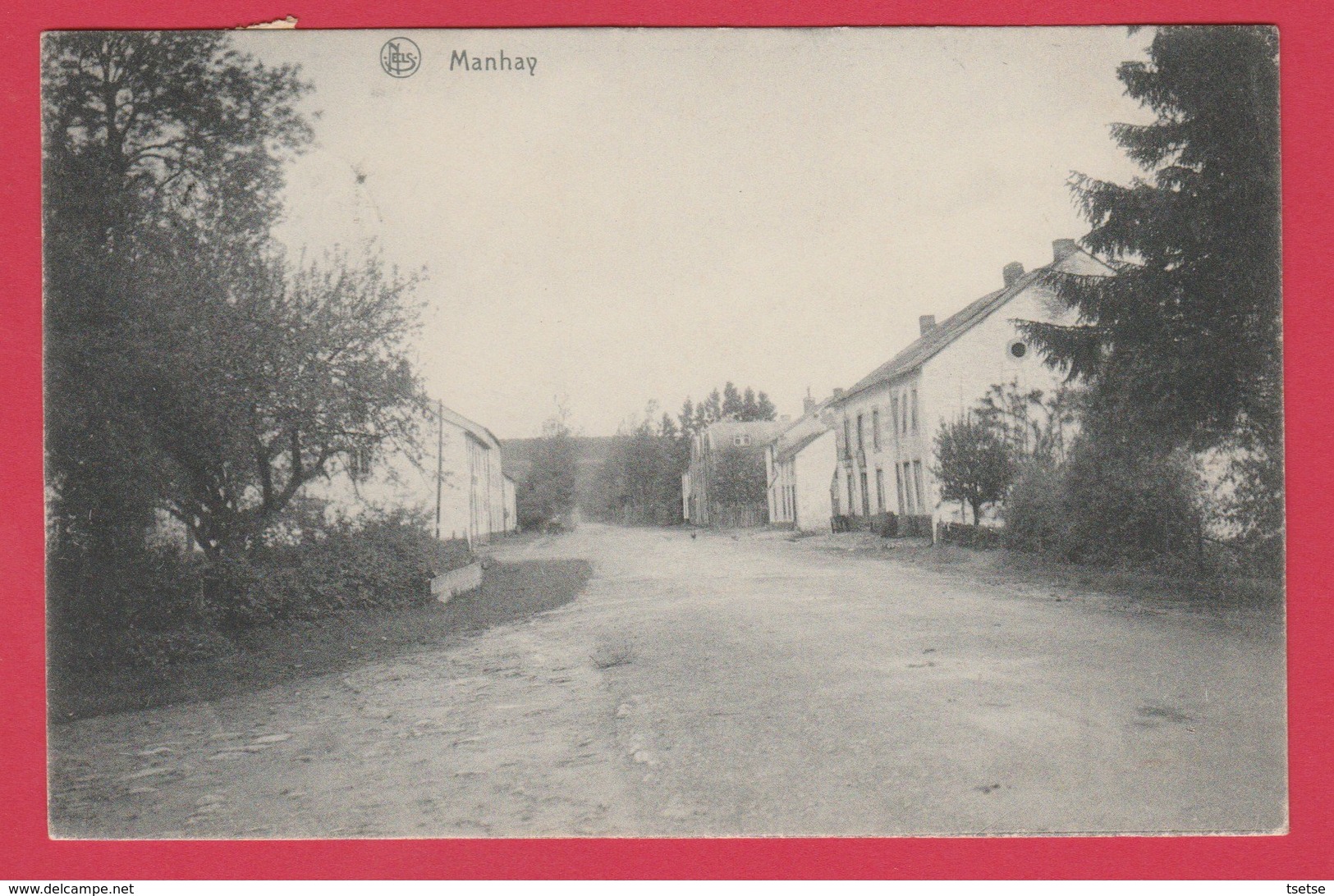 Manhay ... Une Rue ... Aucun Dénomination -1906 ( Voir Verso ) - Manhay