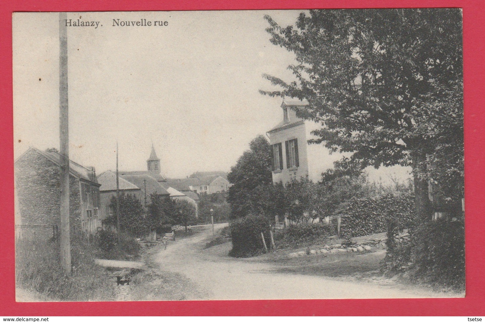 Halanzy - Nouvelle Rue  - 1912 ( Voir Verso ) - Aubange