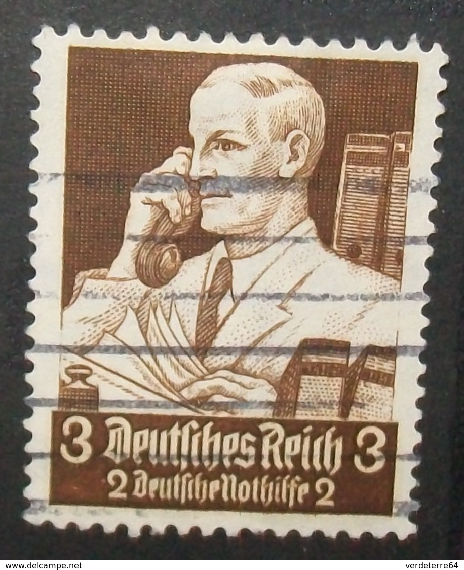 N°762E BRIEFMARKE DEUTSCHES REICH GESTEMPELT - Gebraucht