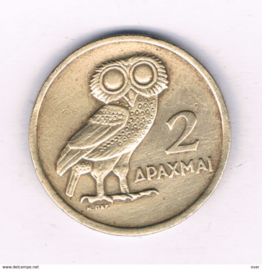 2 DRACHME  1973   GRIEKENLAND /3969// - Grecia