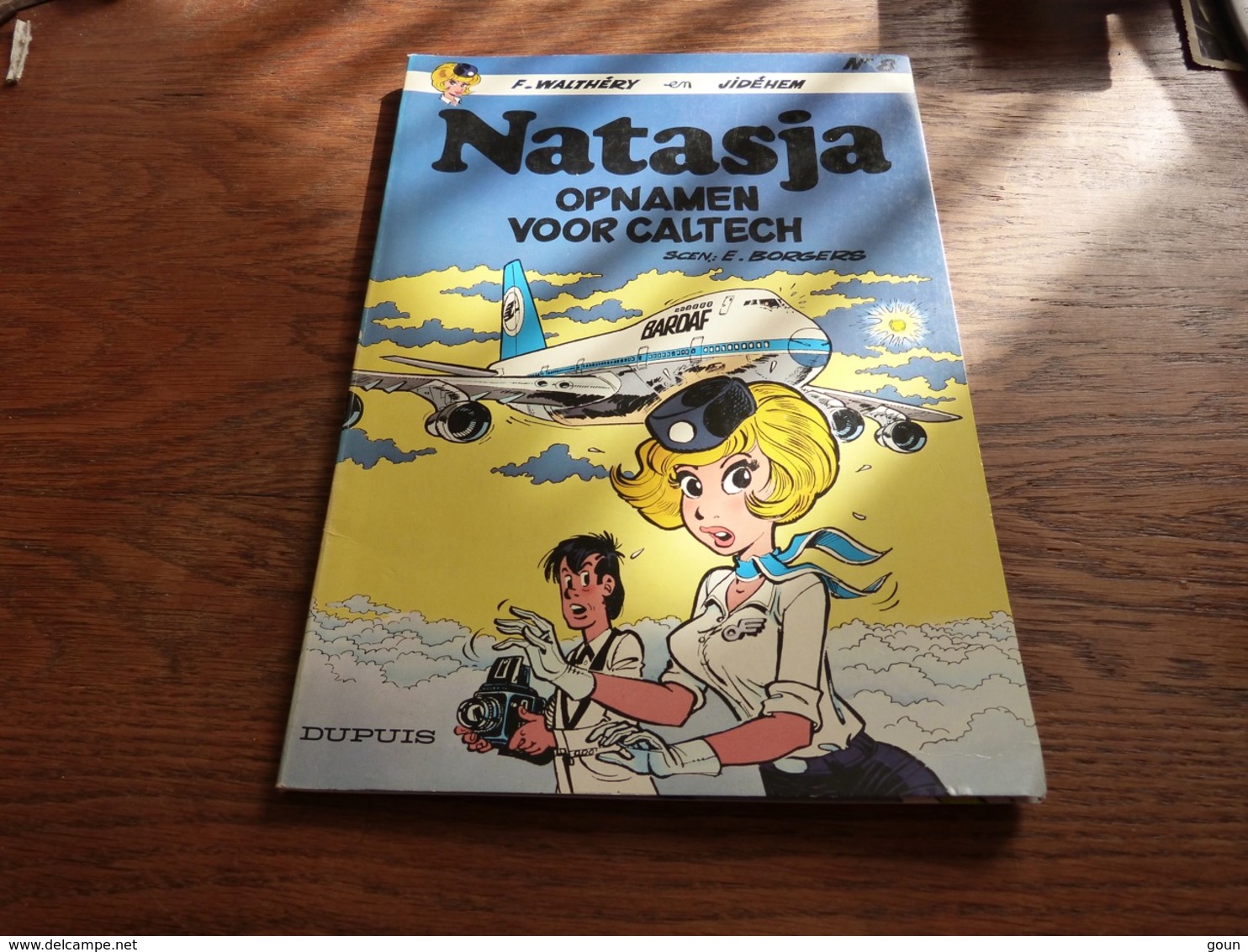 Natsja Opnamen Voor Caltech F. Walthéry Jidéhem Couverture Souple 1e Druk 1981 - Natasja