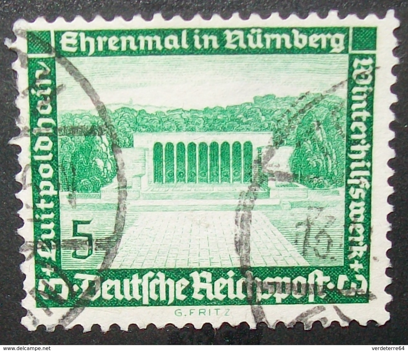 N°938E BRIEFMARKE DEUTSCHES REICH GESTEMPELT - Gebraucht