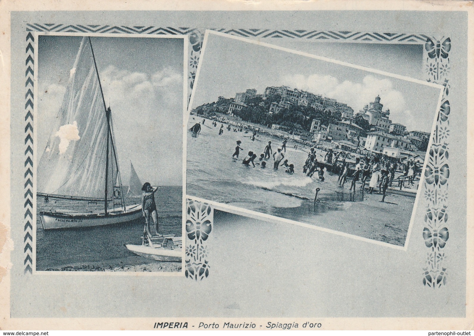 Cartolina - Postcard /   Viaggiata - Sent /  Imperia, Porto Maurizio. - Imperia