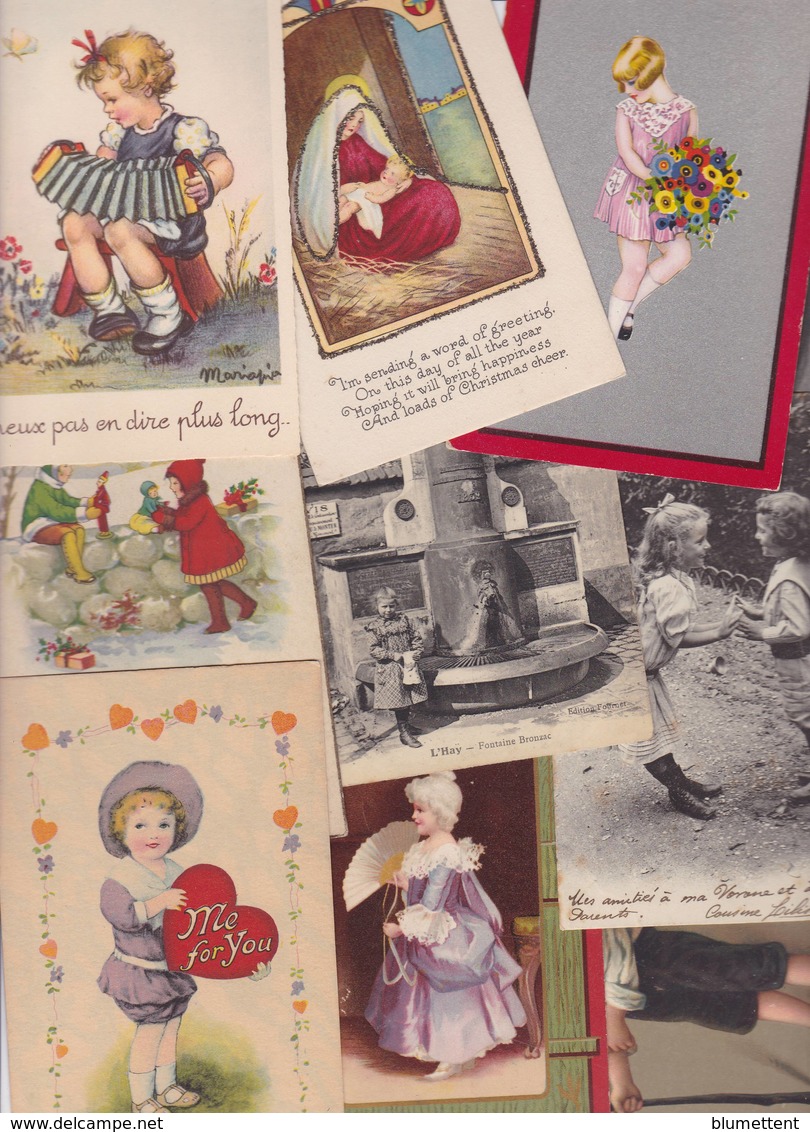 Lot 2327 De 10 CPA Fantaisies Enfants Déstockage Pour Revendeurs Ou Collectionneurs - 5 - 99 Postcards