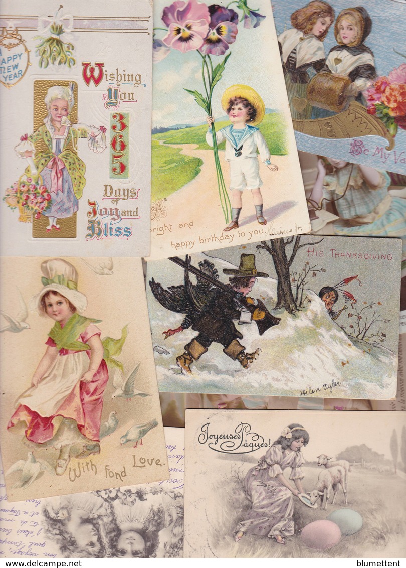 Lot 2334 De 10 CPA Fantaisies Enfants Déstockage Pour Revendeurs Ou Collectionneurs - 5 - 99 Postcards