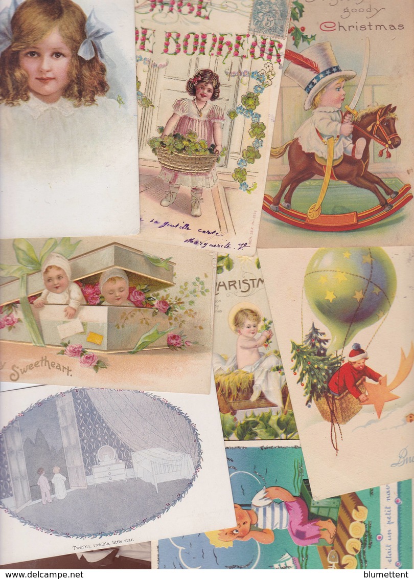 Lot 2338 De 10 CPA Fantaisies Enfants Déstockage Pour Revendeurs Ou Collectionneurs - 5 - 99 Postkaarten