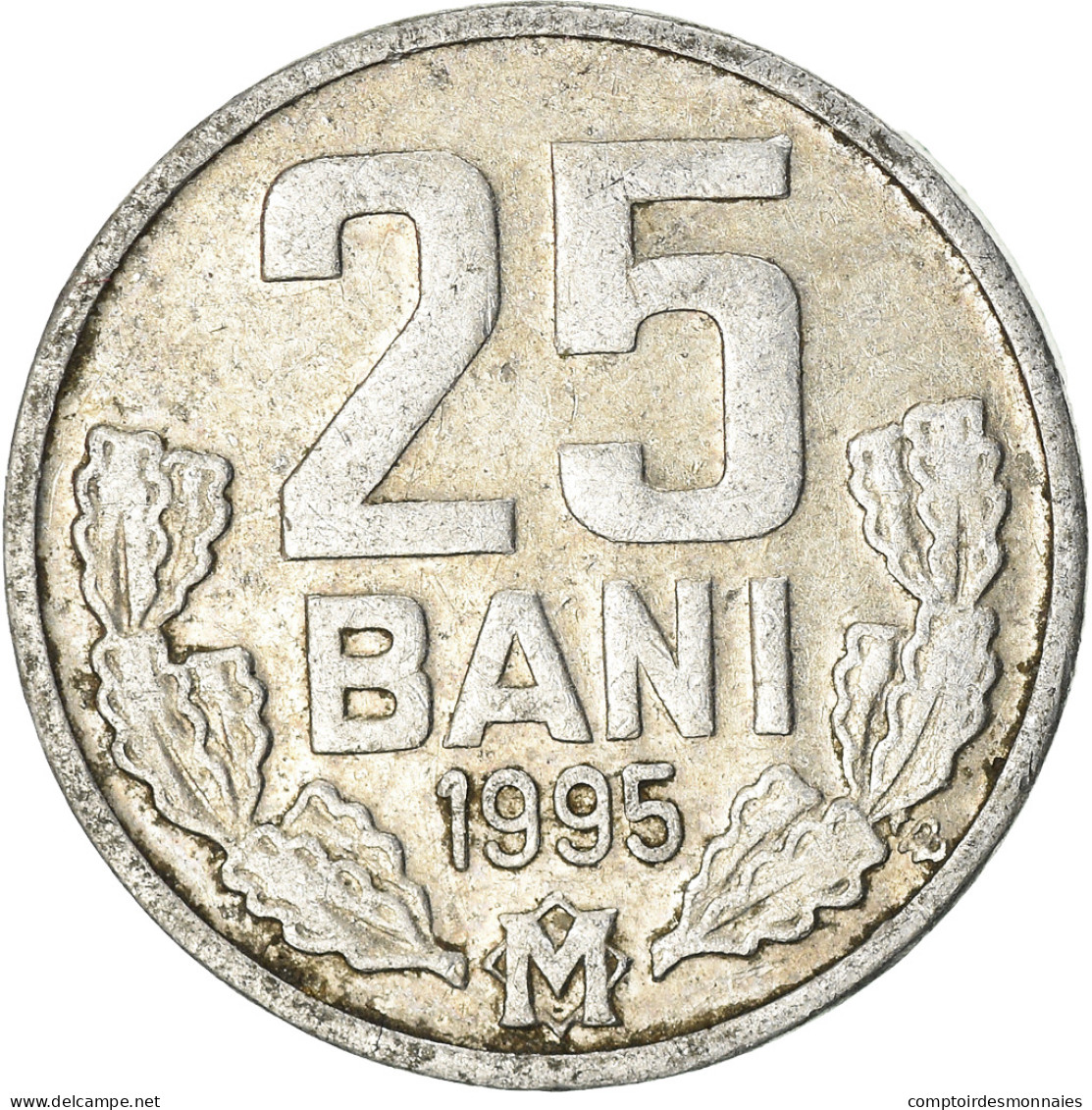 Monnaie, Moldova, 25 Bani, 1995, TTB, Aluminium, KM:3 - Moldavie