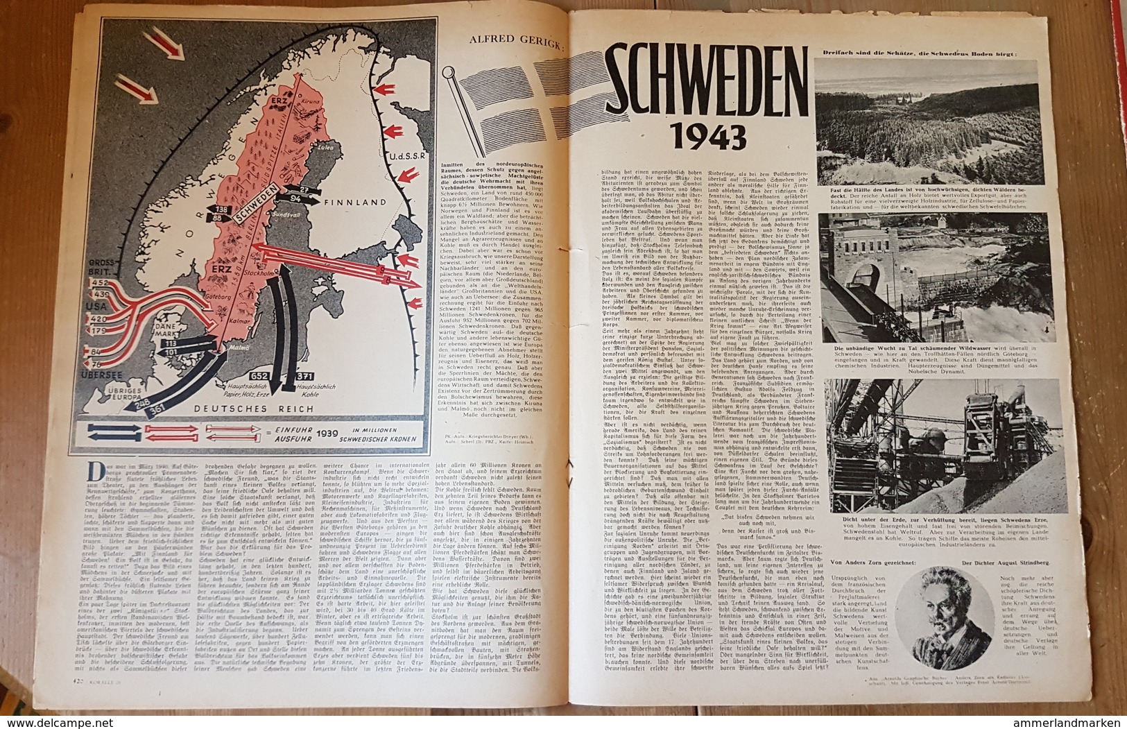 Koralle, Wochenschrift Für Unterhaltung + Wissen, Heft 28, 11. Jahrg. 14.11.1943 Ein Hauptmann Vorbild Seiner Grnadiere - Tedesco