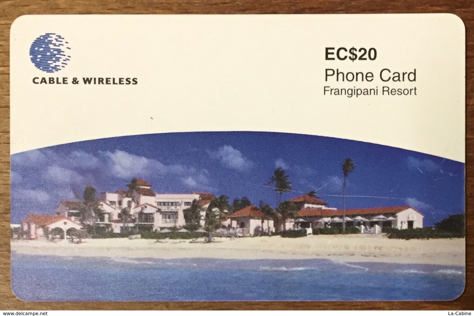 ANGUILLA CABLE & WIRELESS TELECARTE EC$ 20 CARTES TÉLÉPHONIQUE PHONECARD CARD - Anguilla