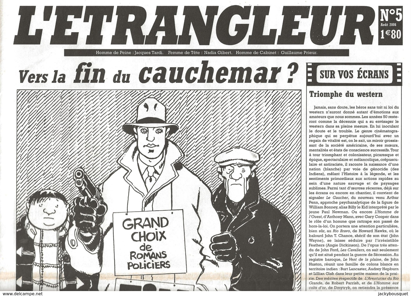 L'étrangleur 2006 - Série Complète En 5 Magazines - Tardi