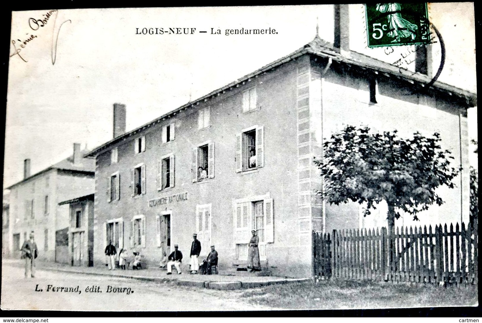 01 LOGIS NEUF LA  GENDARMERIE LA MARECHAUSSEE A LA POSE ET AUX BALCONS - Zonder Classificatie