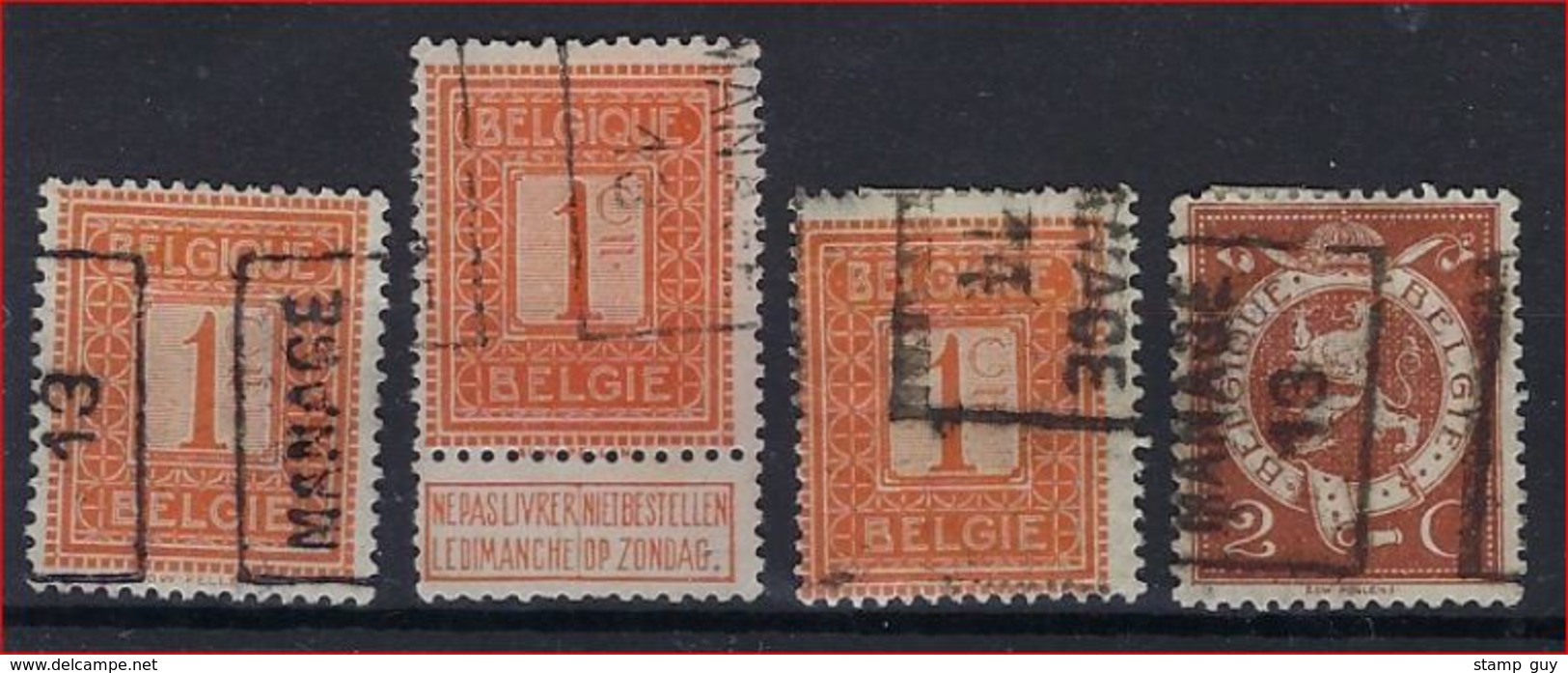 ROLLER PRECANCELS - Handrol Preo's - Préos à Roulette Lotje MANAGE Met O.a. Nr. 2226 A ; Staat Zie Scan ! - Roulettes 1910-19