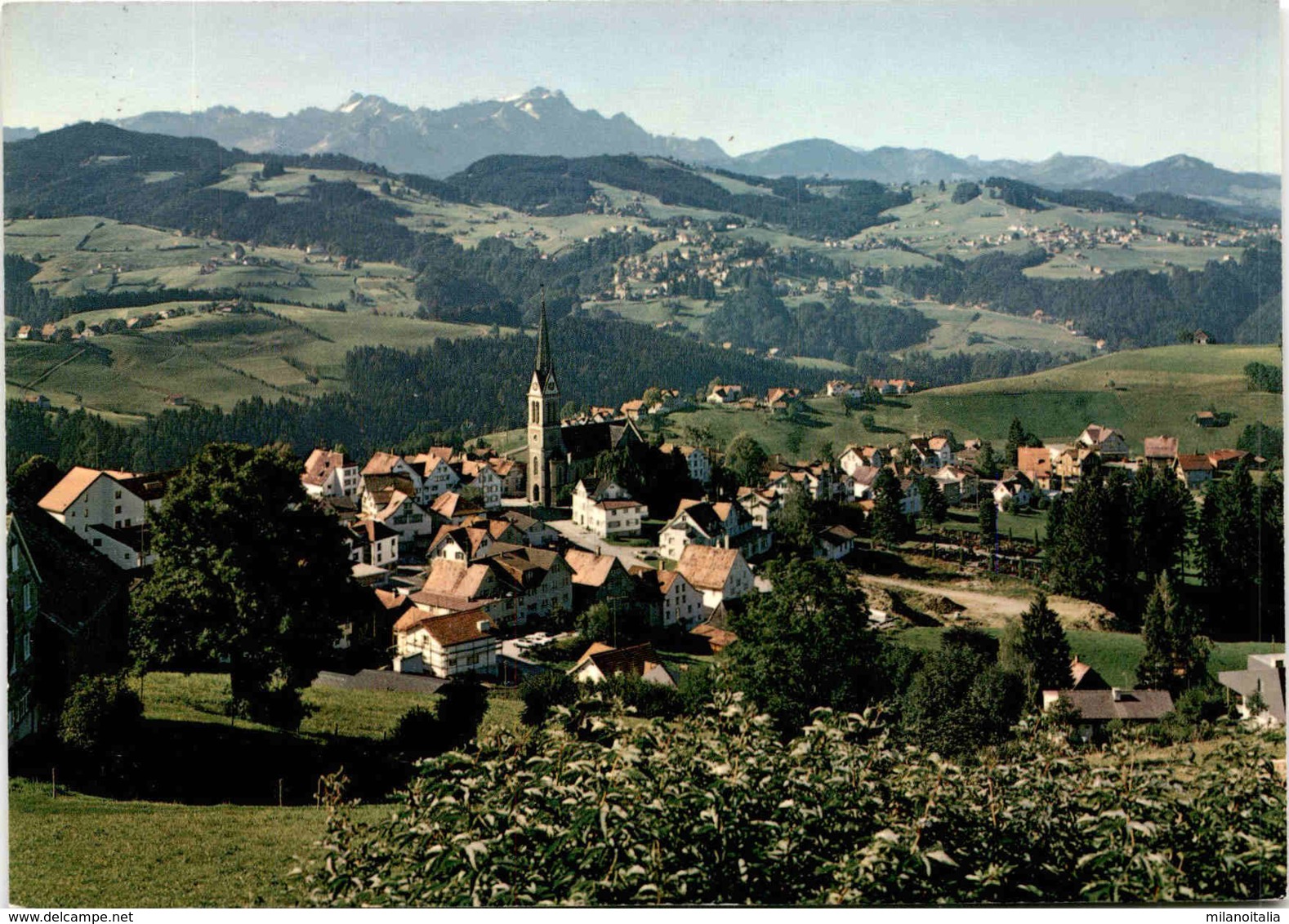 Klimakurort Rehetobel AR Mit Säntis (38976) * 27. 7. 1984 - Rehetobel