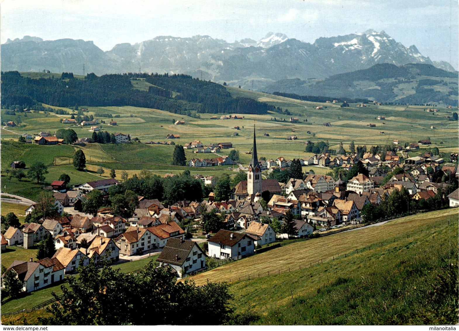 Gais (AR) - Blick Zum Alpstein (38507) * 6. 6. 1985 - Gais