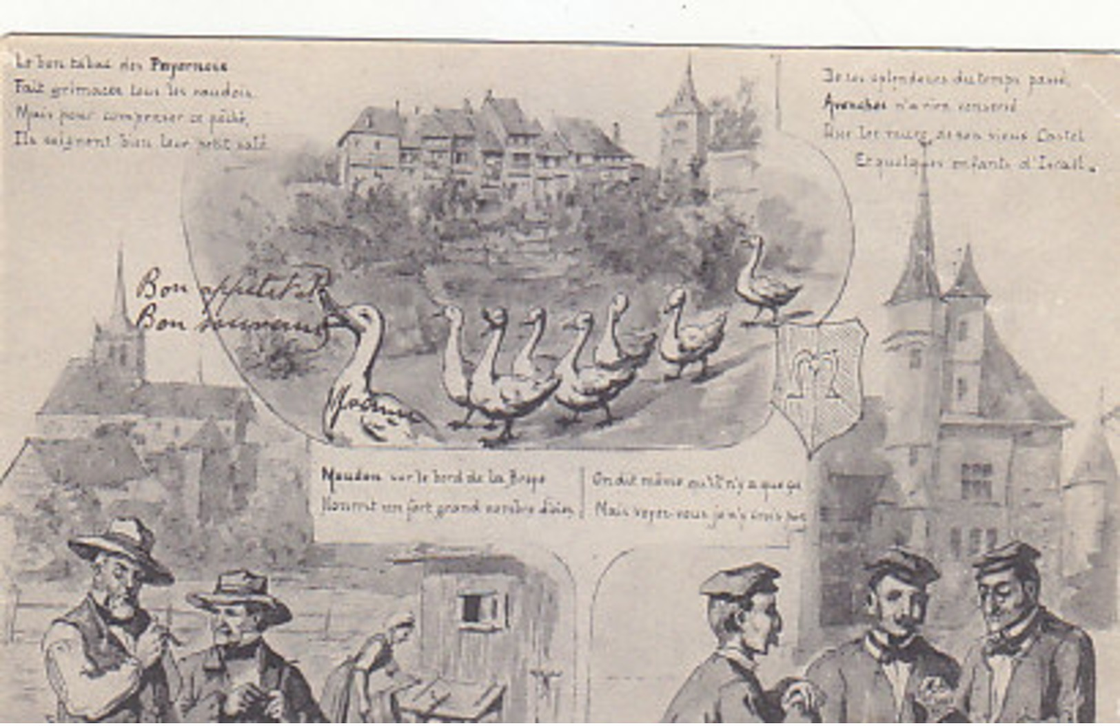 Série Compl. De 6 Cartes - Signés L.Curtat - Ed.Burnens & Sudheimer, Lausanne       (P-240-91002) - Andere & Zonder Classificatie