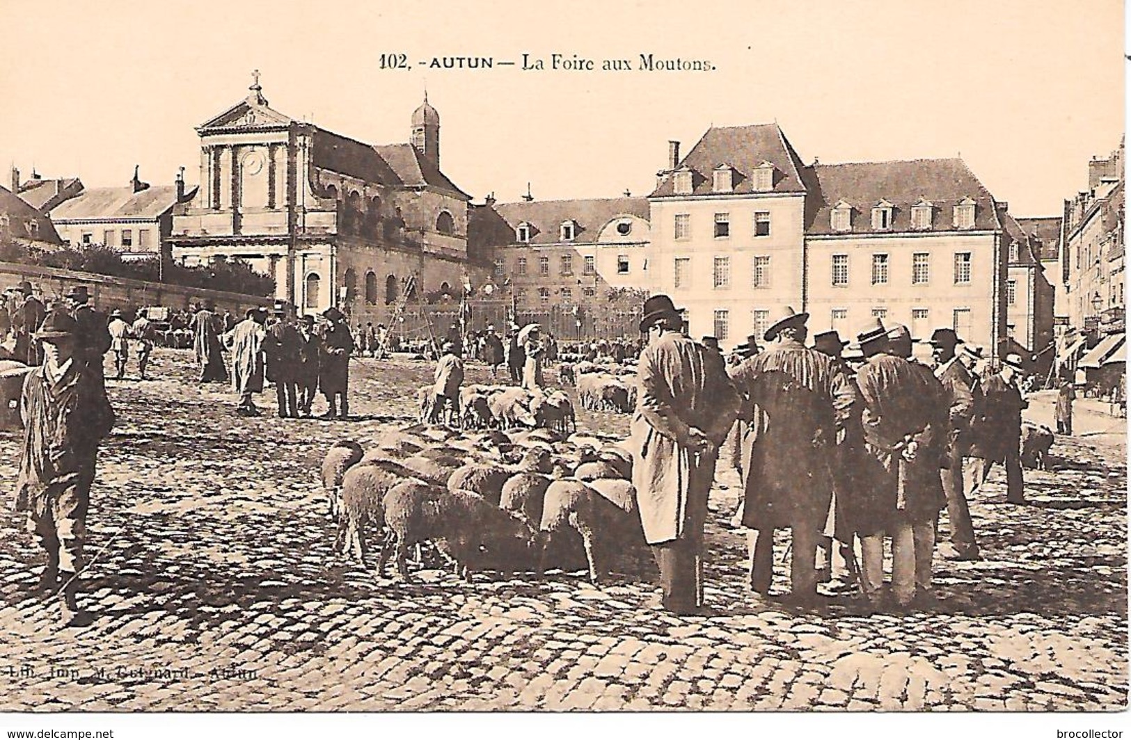 AUTUN ( 71 ) - La Foire Aux Moutons - Kirmes