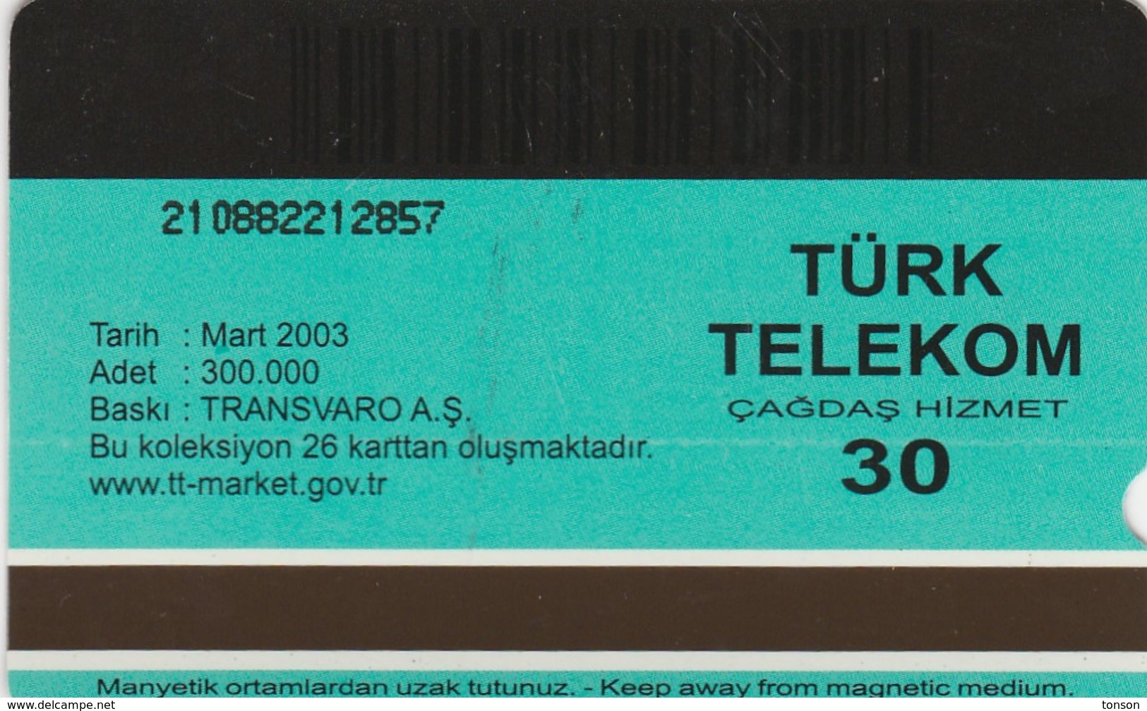 Turkey, TR-TT-N-339A, Tetik Baligi, Sea Creatures, Fish, 2 Scans. - Turquie