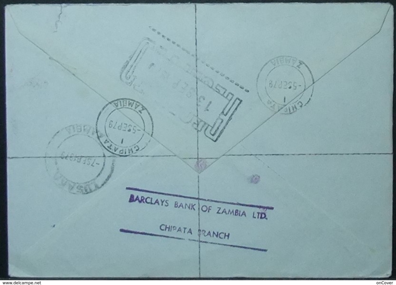 Zambia - Registered Cover To England 1979 Tree Baobab Aviation Red Cross Agriculture Groundnuts - Zambia (1965-...)