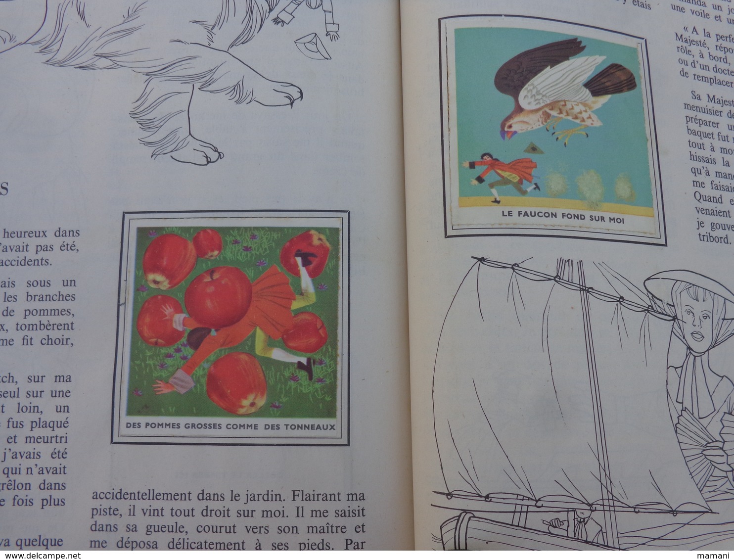 lot de 2 l'encyclopedie par le timbre -les voyages de gulliner n°13 les oiseaux n°8