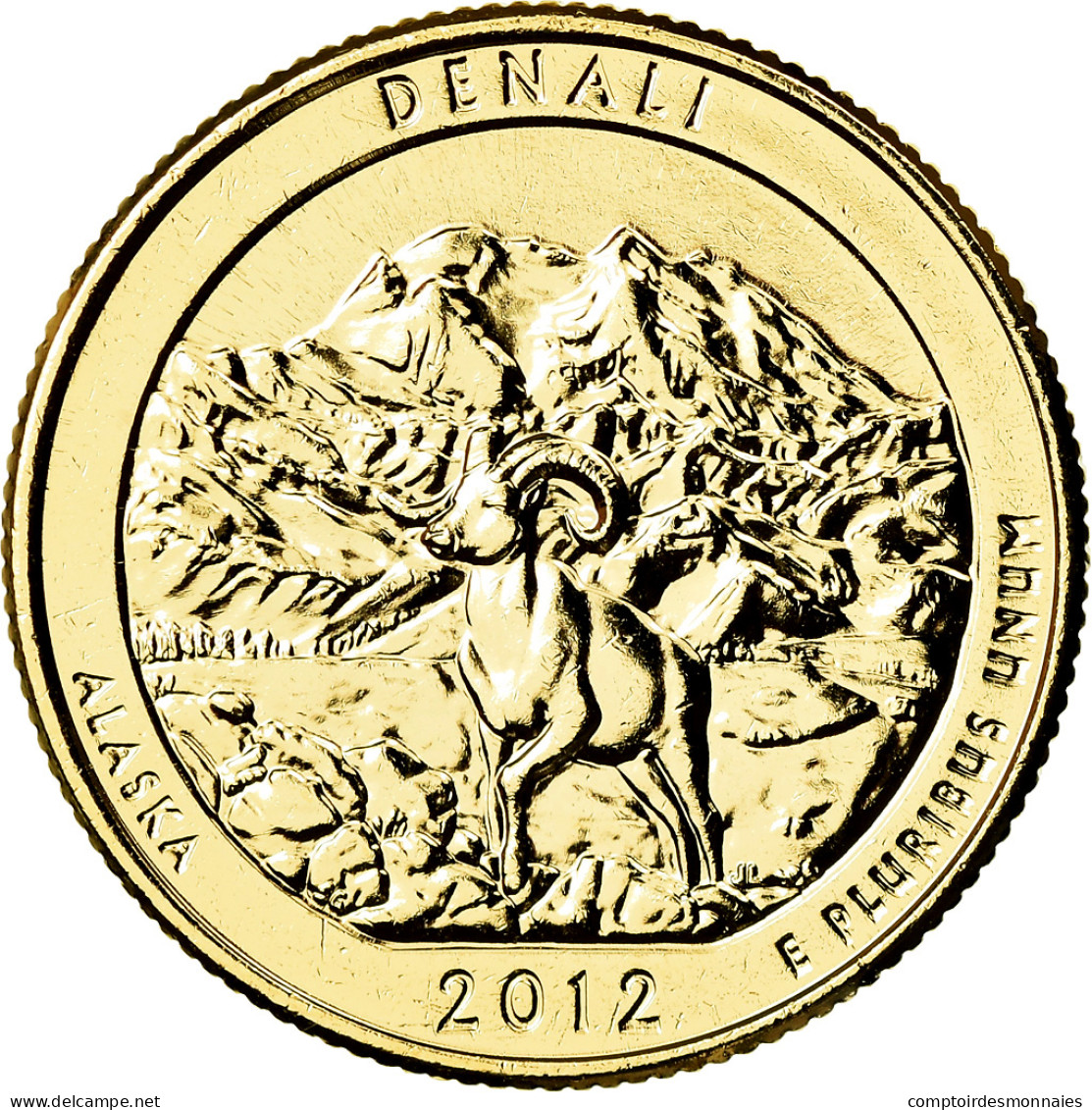 Monnaie, États-Unis, Quarter, 2012, U.S. Mint, Philadelphie, SPL, Copper-Nickel - 2010-...: National Parks