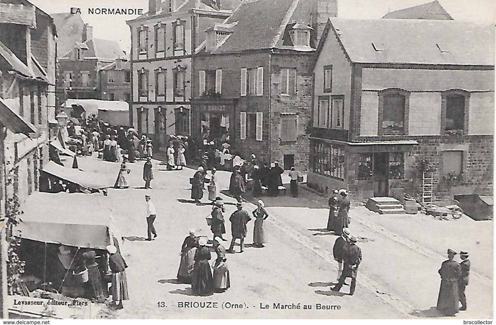 BRIOUZE  ( 61 )  -  Le Marché Au Beurre - Mercati