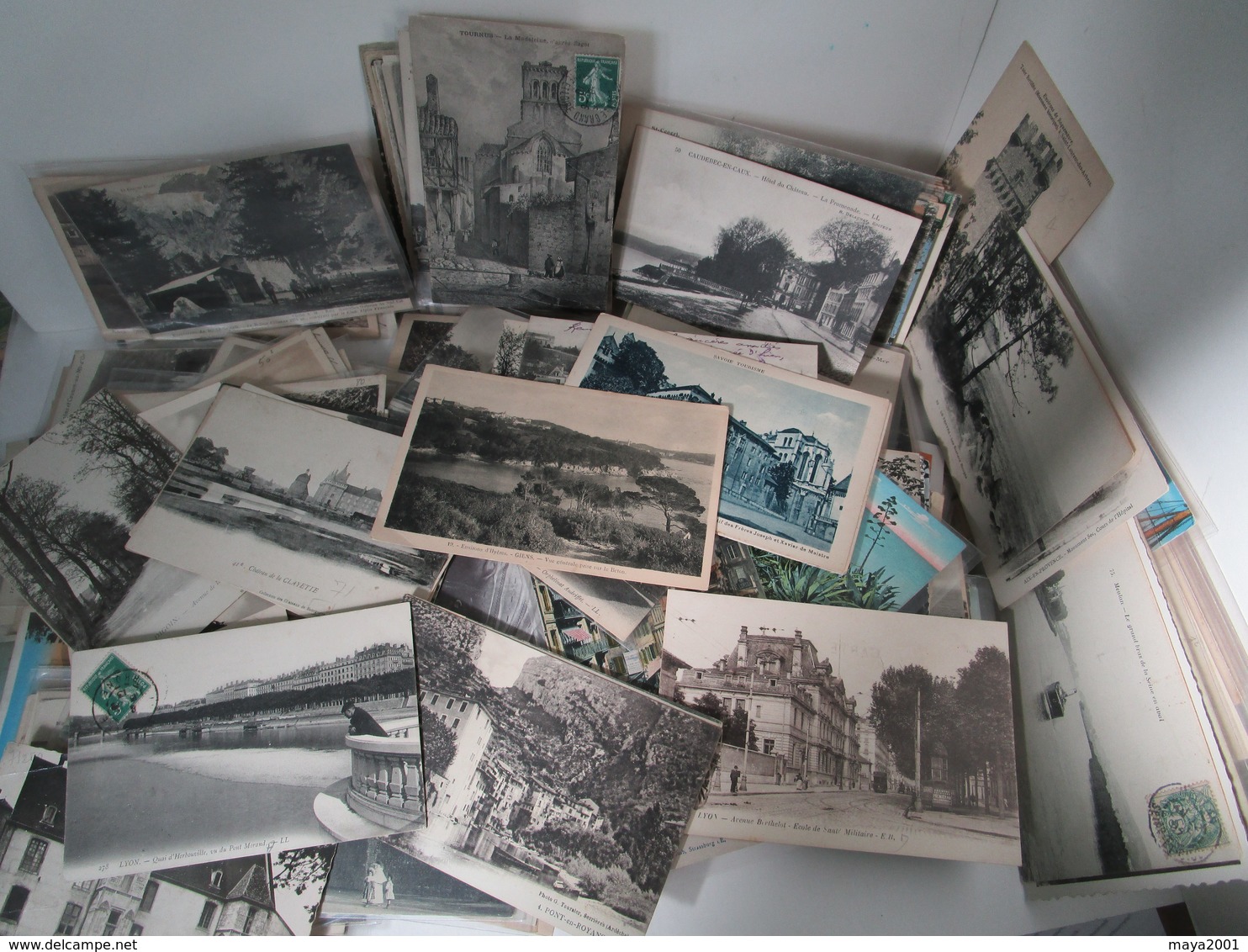 LOT  DE 300 CARTES  POSTALES  ANCIENNES  DIVERS  FRANCE  N580