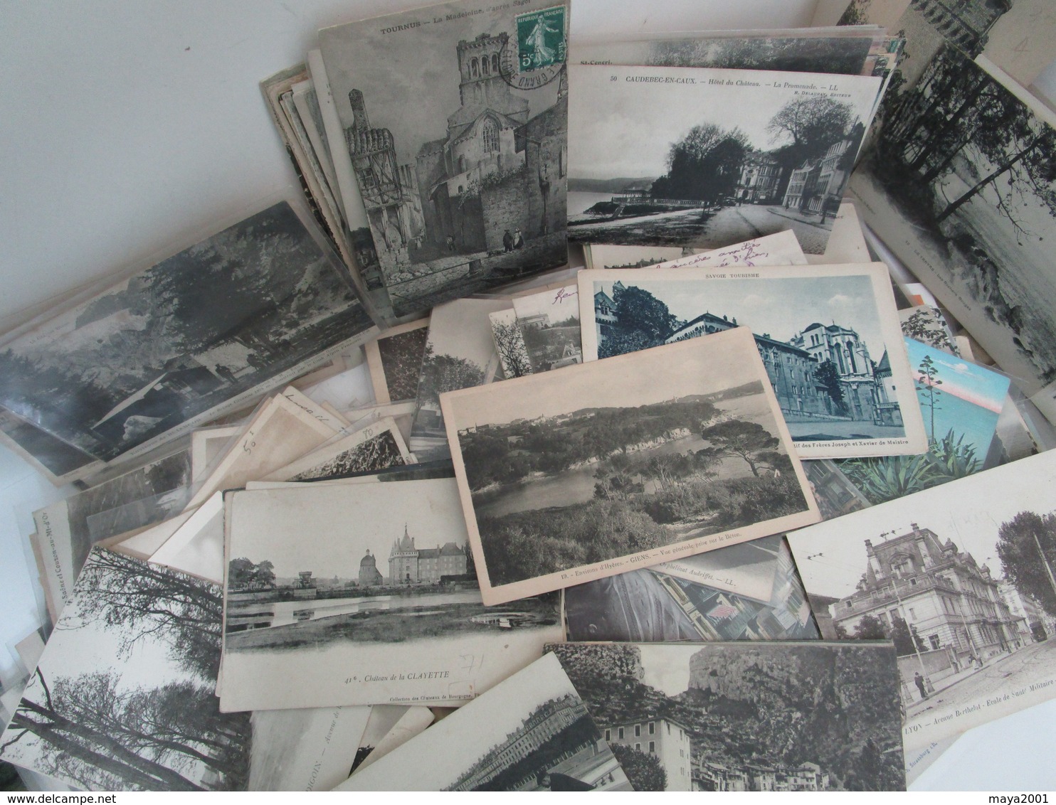 LOT  DE 300 CARTES  POSTALES  ANCIENNES  DIVERS  FRANCE  N580