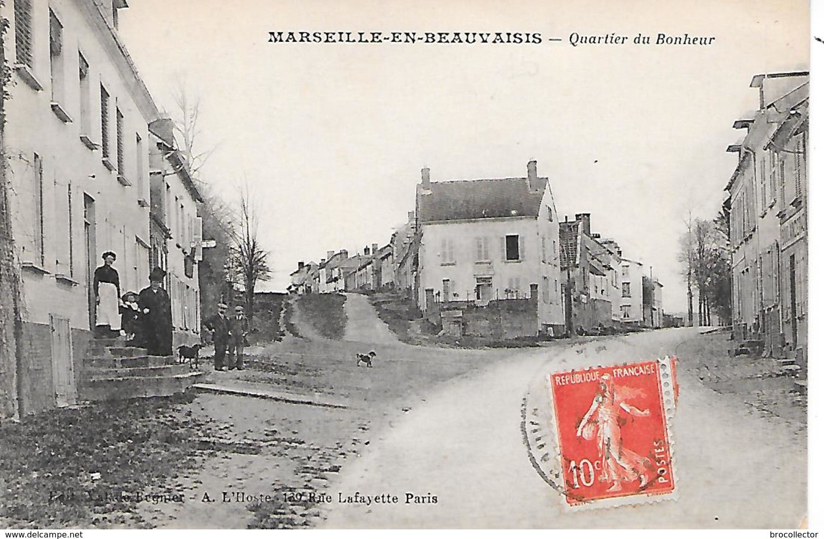 MARSEILLE En BEAUVAISIS  ( 60 )  -  Quartier Du Bonheur - Marseille-en-Beauvaisis