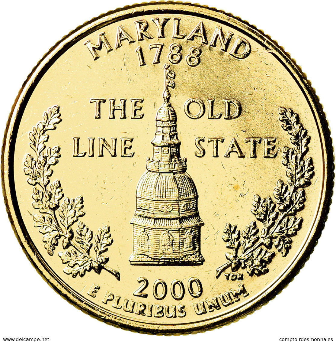 Monnaie, États-Unis, Quarter, 2000, U.S. Mint, Denver, SPL, Copper-Nickel Clad - 2010-...: National Parks