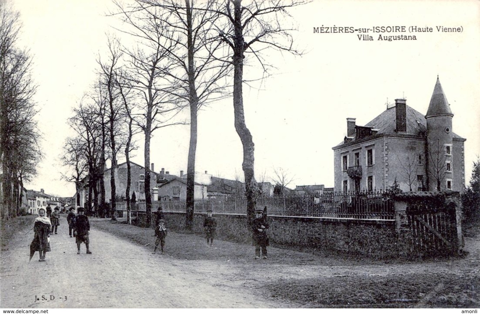 87. HAUTE-VIENNE - MÉZIÈRES SUR ISSOIRE. Villa Augustana. - Meziere Sur Issoire