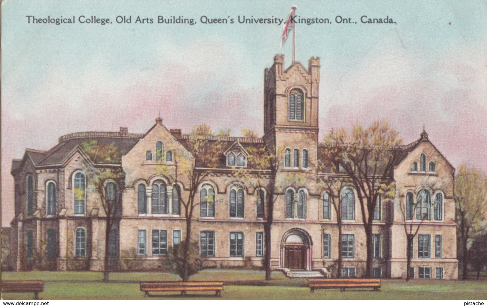 Kingston Ontario - Theological College - Queen's University - Unused - 2 Scans - Kingston