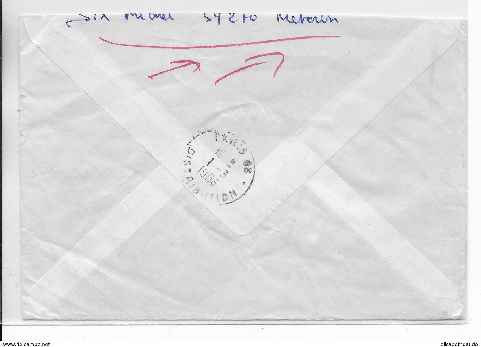 1983 - TAXE INSECTES 3F10  Sur ENVELOPPE De METEREN (NORD) => PARIS - REFUSE => MARQUE ANNULE Sur TAXE - 1960-.... Storia Postale