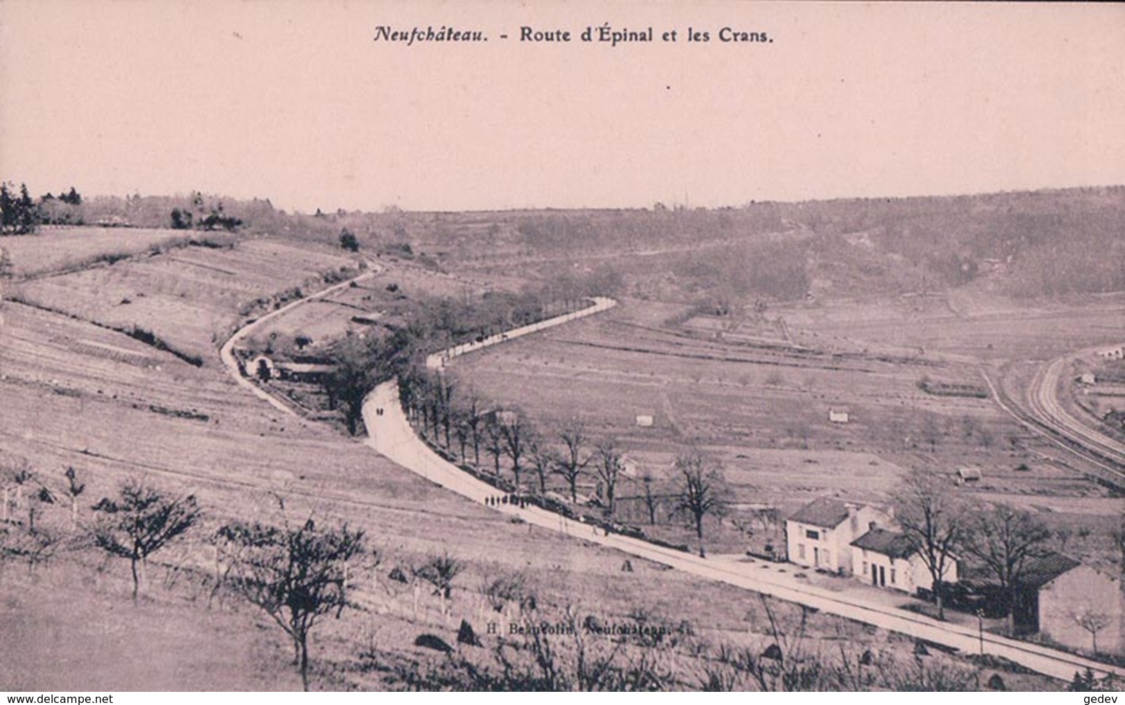 France 88, Neufchâteau, Route D'Epinal Et Les Crans (602) - Neufchateau